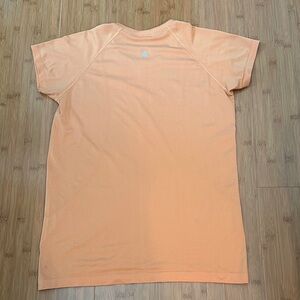 lululemon athletica Peach Short Sleeve Tee
